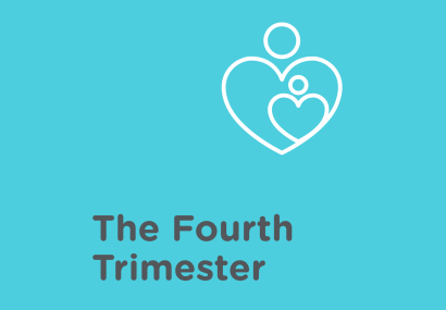 The Fourth Trimester with images of hearts